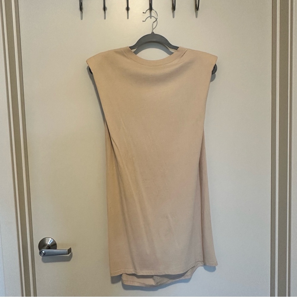Babaton Beige Tunic Dress